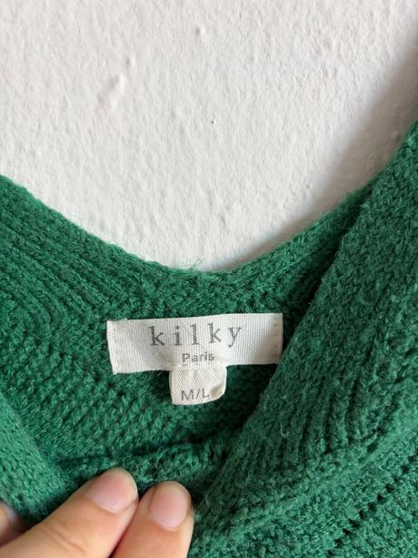 Prekrasny zeleny zelena top tielko m/l, m