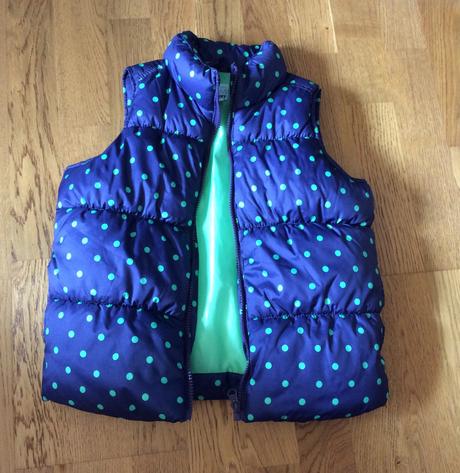 Vesta zateplená, old navy,128
