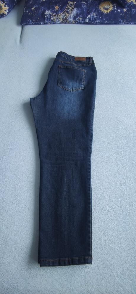 Dámske elastické rifle, veľ. 44, bonprix,44