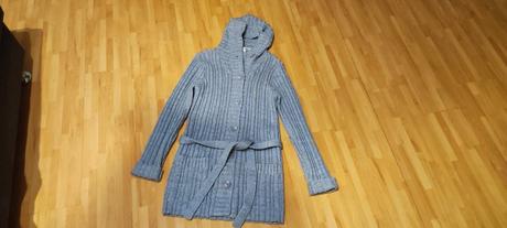 Predĺžený sveter rovný, baty fashion,38