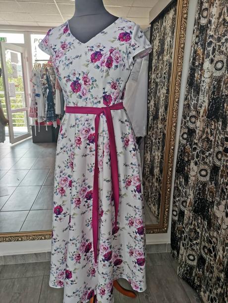 Kvietkované šaty veľ. l, l