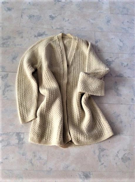 Dlhý teplý sveter / kabátik, kaarsgaren,xl