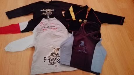 Mikiny 5 ks vel.110, 104–116