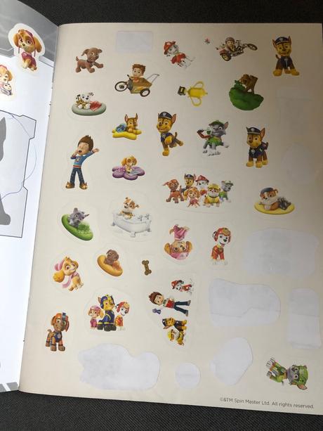 Nálepky tlapkova patrola,