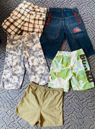 Kraťase, plavky, 3/4- 146 na 10/11 rokov, 140–152