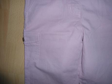 Ruzove dievcenske nohavice, 140