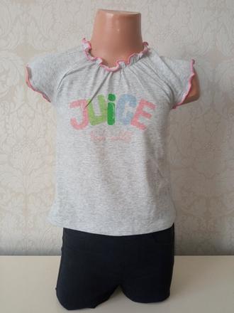 Dievčenské sivé tričko s nápisom,overkids (92), 92