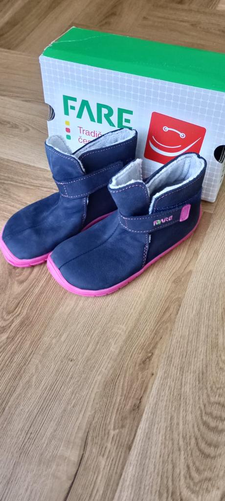 Fare bare dievčenské zimné barefoot,.27, fare,27