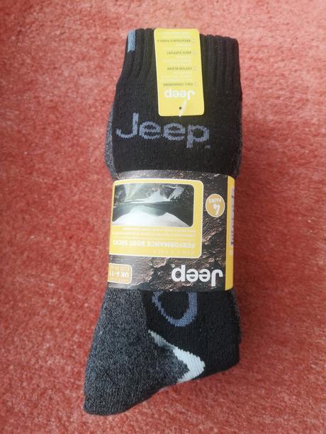 Jeep pánske funkčné ponožky 4 páry veľkosť 39-45, 39 / 40 / 42 / 44 / 46