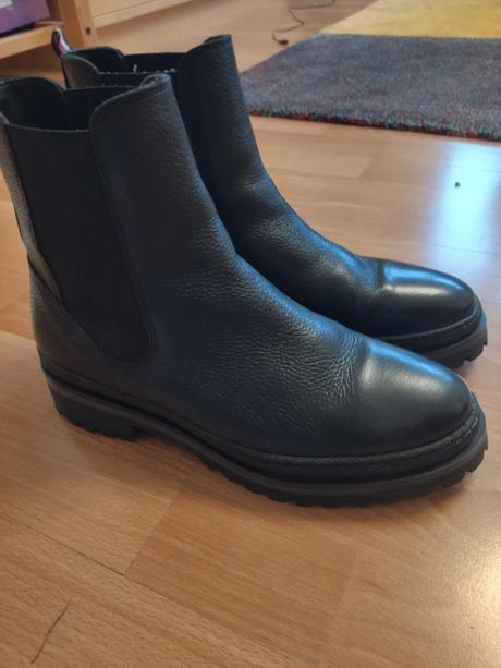 Cizmy, tommy hilfiger,41