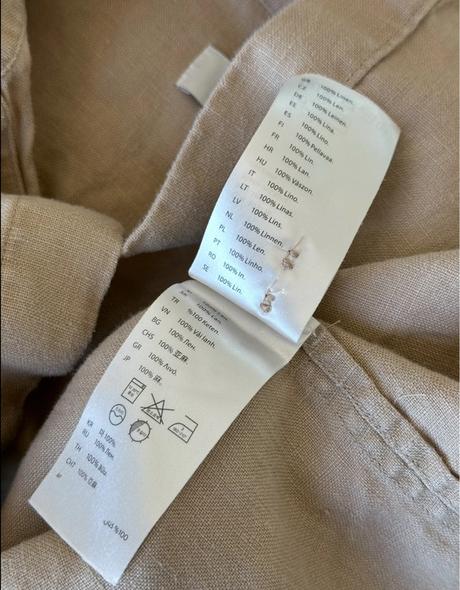 Ľanová košeľa cos veľkosť l, cos,l