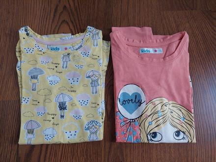 Tričká 2 ks, marks & spencer,128