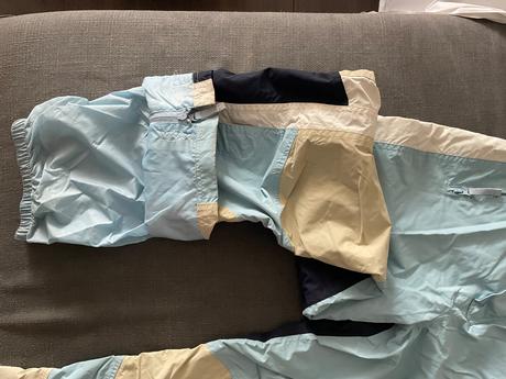 Krásne retro lyžiarske nohavice, l