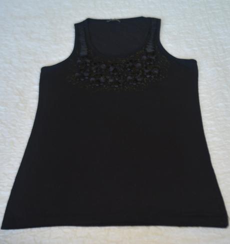 Čierny top d&g, veľ. l, l