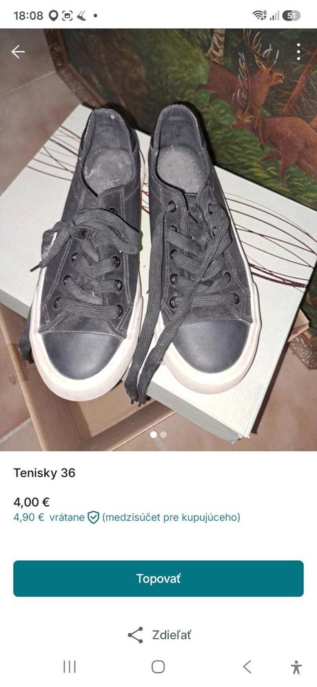 Tenisky 36, 36