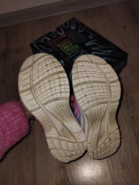 Tenisky blikajuce, skechers,30