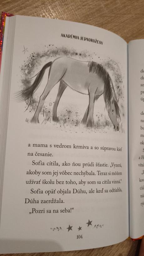 Kniha akadémia jednorožcov sofia a dúha, 
