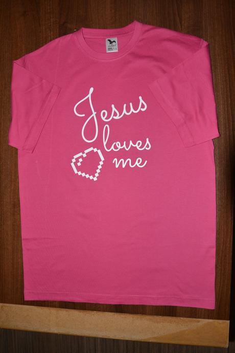 Tričko ježiš ma miluje, 110 - xxxl