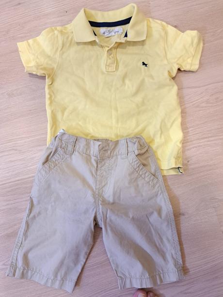 Tričko a kratasy, h&m,104
