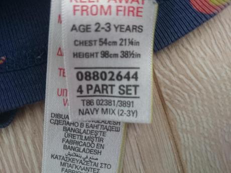 Nátelník alebo vrch pyžama, marks & spencer,98