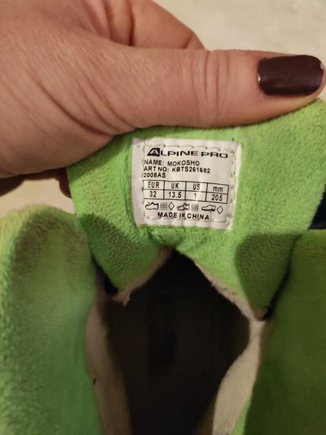 Zimné topánky, alpine pro,32