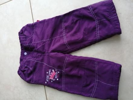 Zateplené nohavice, 86