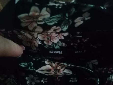 Kvetinová košeľa xs, sinsay,xs