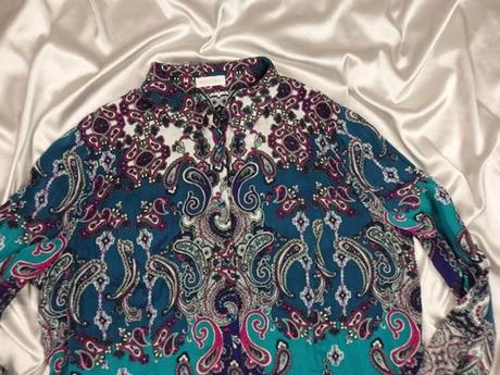 Luxusná farebná blúzka, xl