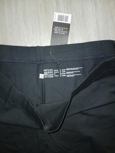 3/4 bavlnene leginy, dlhé legíny kus 5e, esmara,48 / 52 / xl