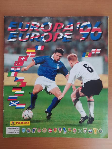 Samolepkový album europa 96, 