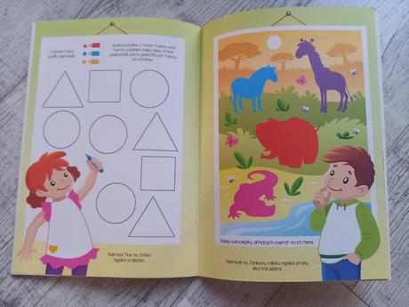 Knihy s aktivitami a úlohami pre predškolákov, 