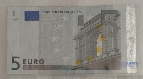 5 euro bankovka 2002, 