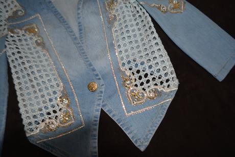 Raw couture, riflové sačko, xs, xs