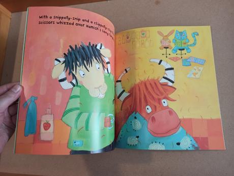 Natalie russell - hamish the highland cow,