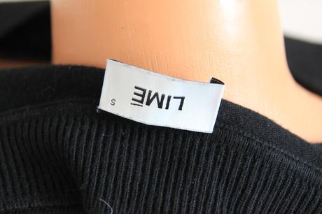 Čierny body sveter, limé, s, s
