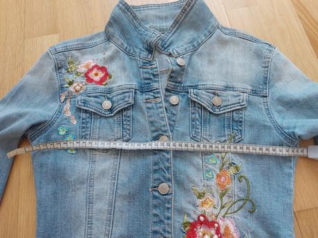 Rifľová bunda veľkost 34 bundy, 34