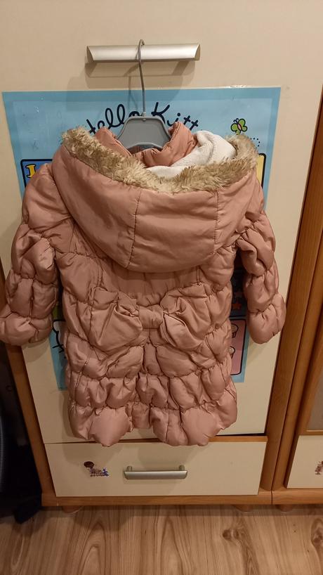 Bunda krásna 2.5 az 4 roky dievca92/104 predlzena, 98