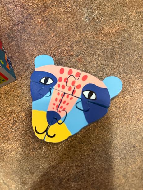 Drevené puzzle a kocky, 