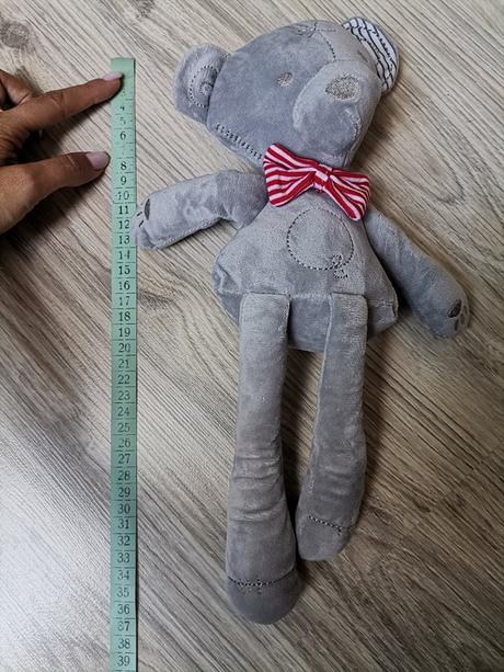 Plyšový macko mojkáč s motýlikom - 2 druhy, 