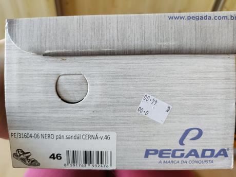 Brazílska koža - sandále, 46