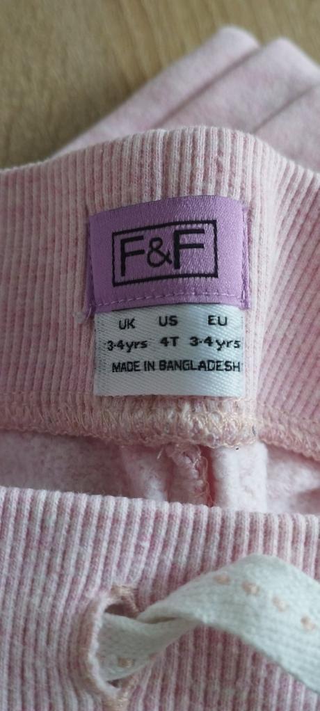 Dievčenské tepláky, f&f,98