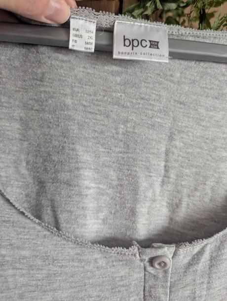 "materská" nočná košeľa na kojenie 52/54, bonprix,5xl