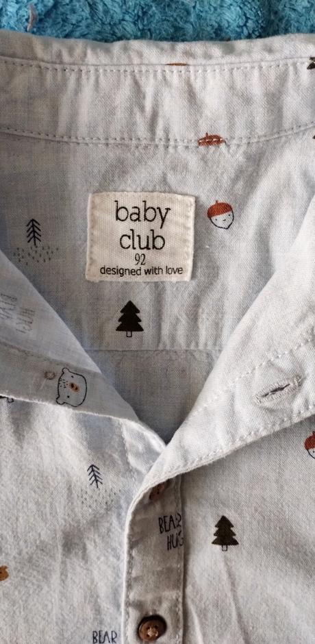 Vianočná košeľa, baby club,98