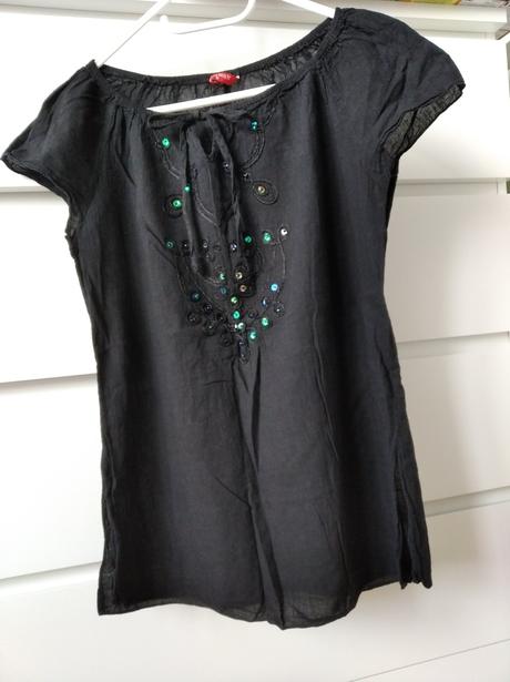 Blúzka s flitrami, s