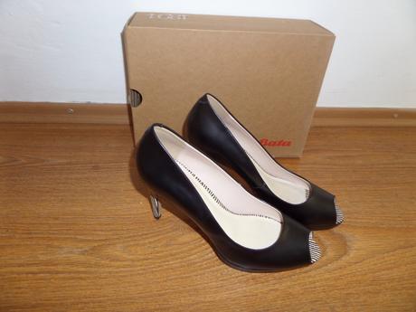 Lodičky na platforme, baťa,40