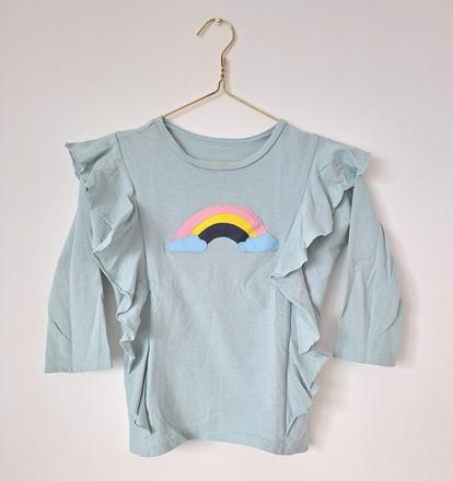 Pískacie volánové tričko, 122, 122