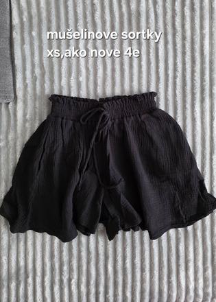 Mušelinove šortky, gate,xs