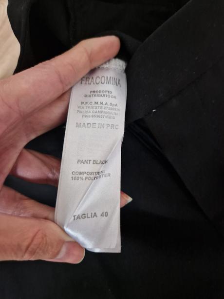 Cierne nohavice fracomina, fracomina,s