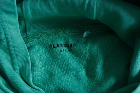 Zelená mikina, reserved,134