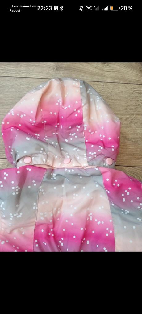 Dievčenský overal na zimu 80, lupilu,80